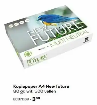 Supra Bazar Kopiepaper a4 new future aanbieding