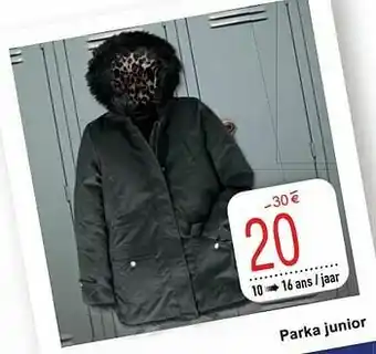 Cora Parka junior aanbieding