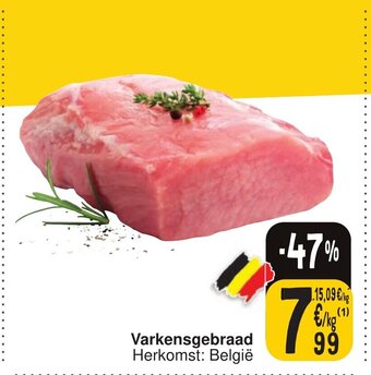 Cora Varkensgebraad aanbieding