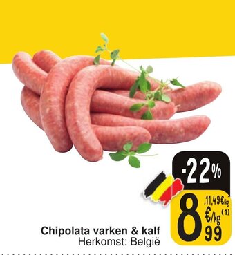 Cora Chipolata varken & kalf aanbieding
