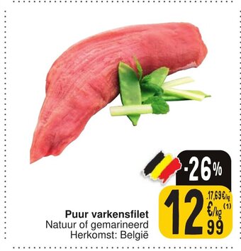 Cora Puur varkensfilet aanbieding