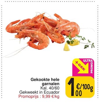 Cora Gekookte hele garnalen aanbieding