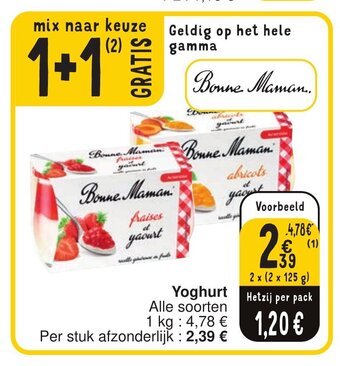 Cora Yoghurt aanbieding