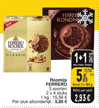 Cora Roomijs FERRERO aanbieding
