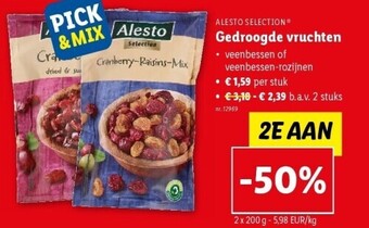 Lidl Gedroogde vruchten aanbieding