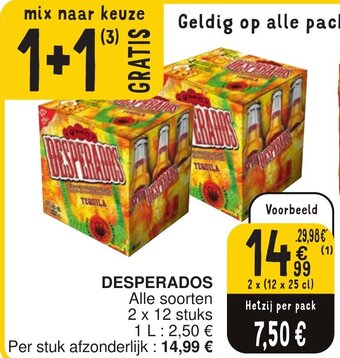 Cora DESPERADOS aanbieding