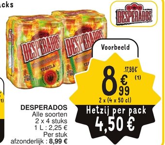 Cora DESPERADOS aanbieding