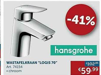 Zelfbouwmarkt Wastafelkraan aanbieding