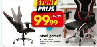 Yess Stoel 'gamer' aanbieding