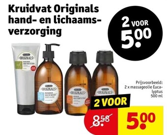 Kruidvat Kruidvat originals hand- en lichaamsverzorging aanbieding