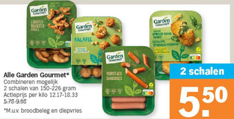 Albert Heijn Alle garden gourmet aanbieding