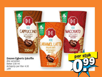 Albert Heijn Douwe egberts ijskoffie aanbieding