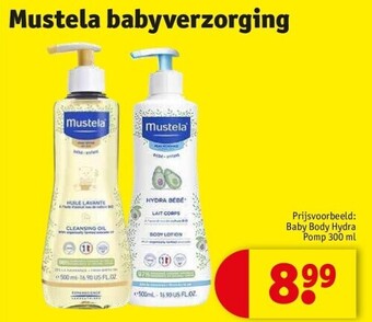 Kruidvat Mustela babyverzorging aanbieding