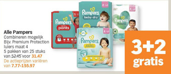 Albert Heijn Alle pampers aanbieding