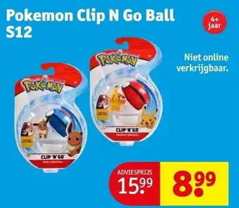 Kruidvat Pokemon clip n go ball s12 aanbieding