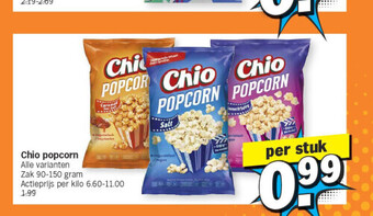 Albert Heijn Chio popcorn aanbieding