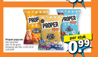 Albert Heijn Proper popcorn aanbieding
