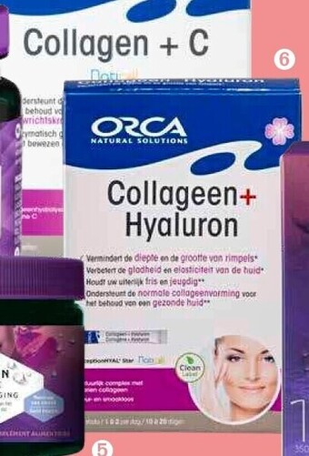 Kruidvat Orca collageen + hyaluron aanbieding