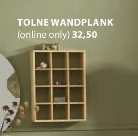 Jysk Tolne wandplank aanbieding