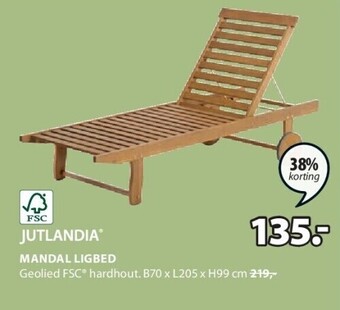 Jysk Mandal ligbed aanbieding