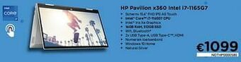 CompuDeals Hp pavilion x360 intel i7-1165g7 aanbieding