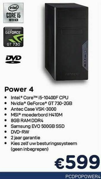 CompuDeals Pointer systems power 4 aanbieding