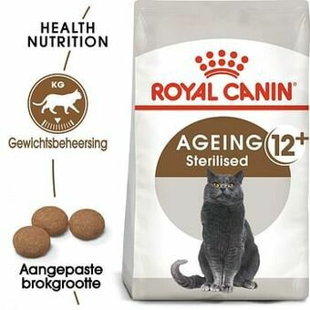 Zooplus 2x4kg Senior Ageing Sterilised 12+ Royal Canin Kattenvoer aanbieding