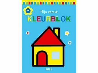 Multi bazar MIJN EERSTE KLEURBLOK 3+ HUIS aanbieding