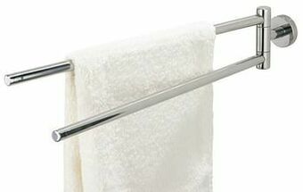 Boston Handdoekrek 2-Armig Chroom