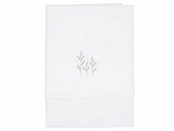 Multi bazar Little Dutch Wieglaken Wild Flowers Olive Geborduurd aanbieding