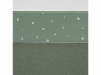 Multi bazar Meyco wieglaken 75x100cm Sweet Triangle Forest Green aanbieding
