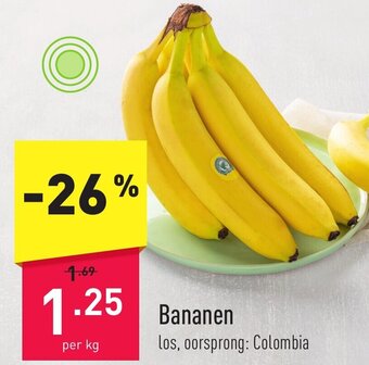ALDI Bananen aanbieding