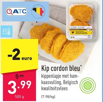 Kip cordon bleu 500g
