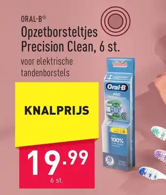 Oral-B Opzetborsteltjes Precision Clean, 6 st.