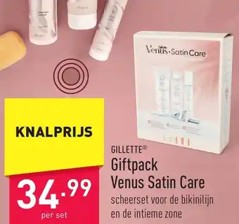 ALDI Giftpack Venus Satin Care aanbieding