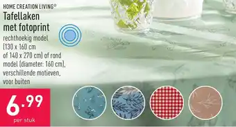 ALDI HOME CREATION LIVINGⓇ Tafellaken met fotoprint aanbieding