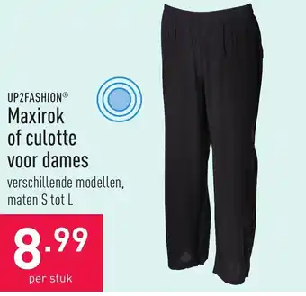 ALDI UP2FASHION® Maxirok of culotte voor dames aanbieding