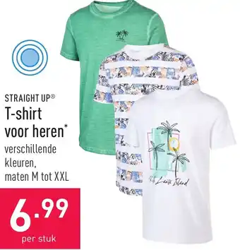 ALDI STRAIGHT UPⓇ T-shirt voor heren* aanbieding