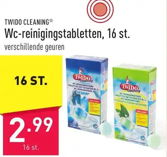 ALDI Wc-reinigingstabletten, 16 st. aanbieding