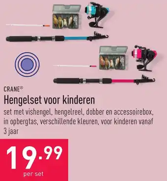 ALDI Hengelset voor kinderen aanbieding