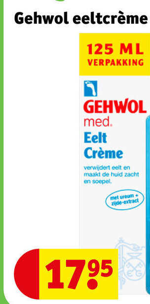 Kruidvat Gehwol eeltcrème aanbieding
