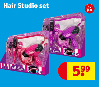 Kruidvat Hair Studio set aanbieding