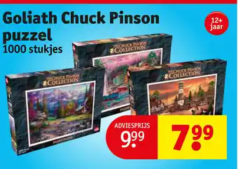 Kruidvat Goliath chuck pinson puzzel 1000 stukjes aanbieding
