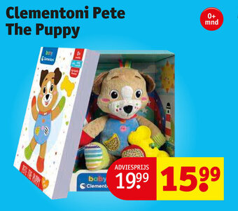 Kruidvat Clementoni Pete The Puppy aanbieding