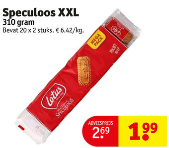 Kruidvat Speculoos XXL 310 gram aanbieding