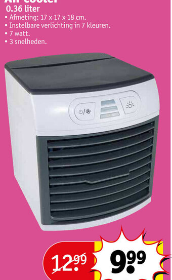 Kruidvat Air cooler 0.36 liter aanbieding