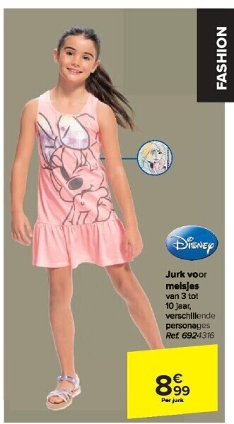 Carrefour Jurk voor meisjes aanbieding