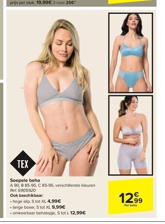 Carrefour Soepele beha aanbieding