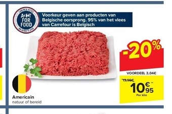 Carrefour Americain aanbieding