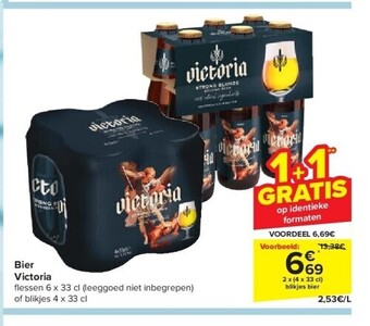 Carrefour Bier victoria aanbieding